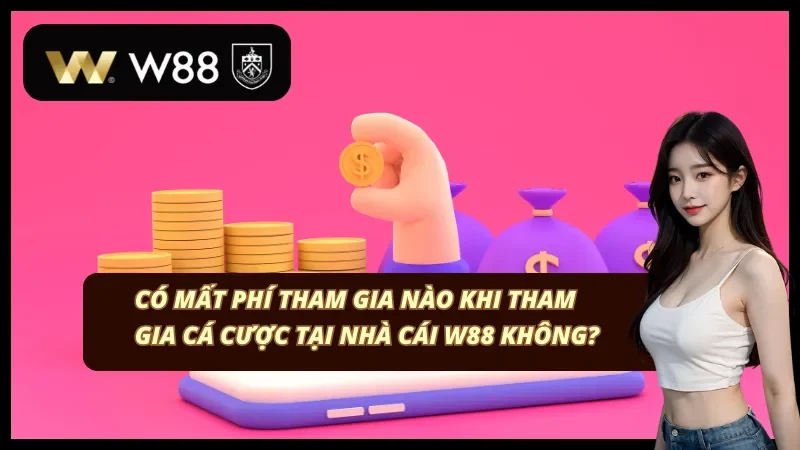 Câu hỏi: Có mất phí khi tham gia W88 không?